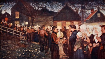 Religious Procession II, 1904 by Nico Jungman